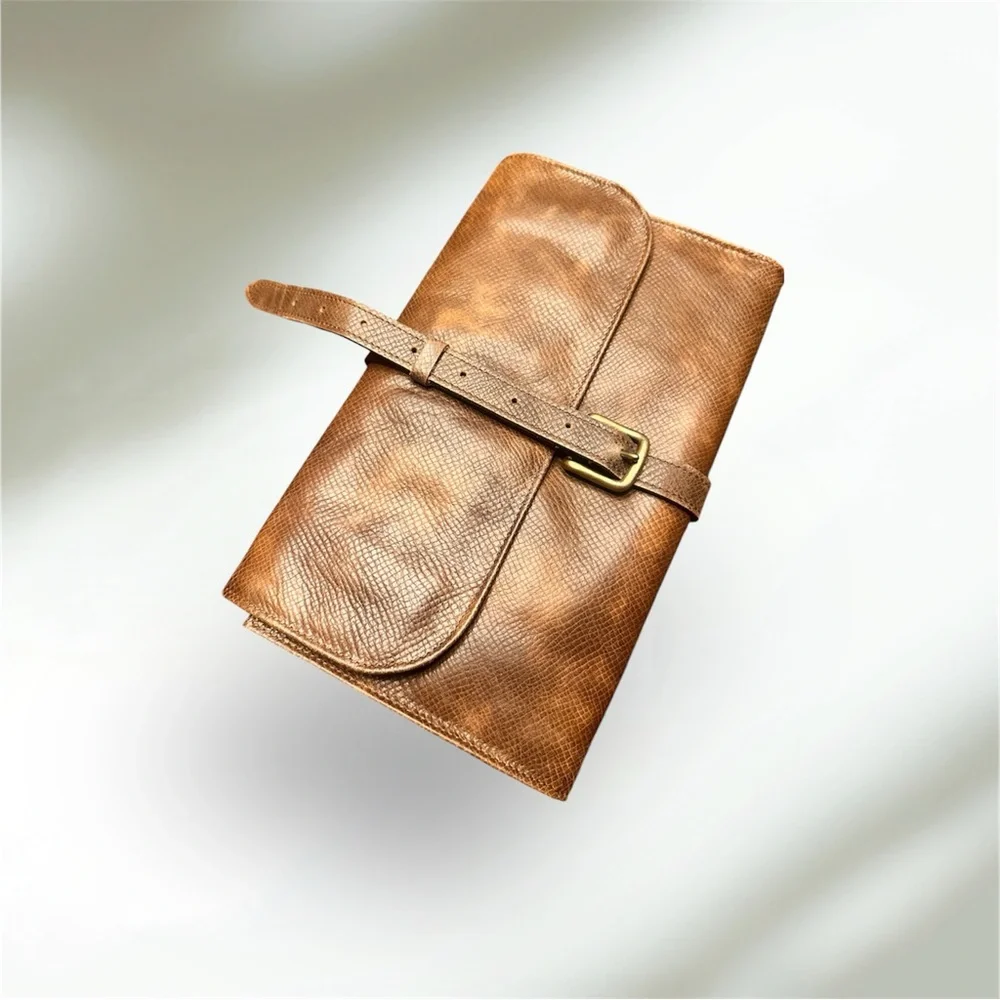 Daines and Hathaway leather travel pouch never used - Picture 2 of 5